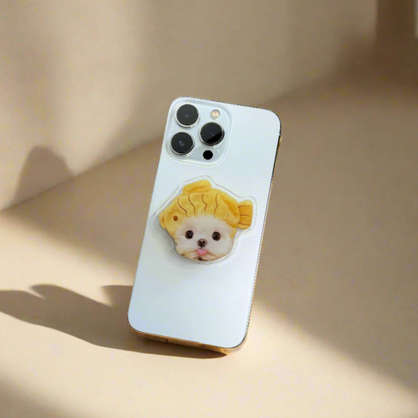 Taiyaki Maltese Phone Grip