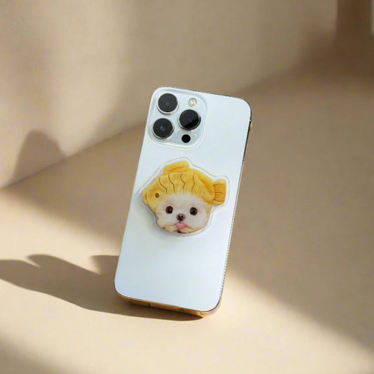 Taiyaki Maltese Phone Grip