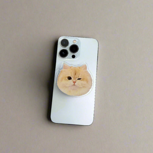 Winky Golden Phone Grip