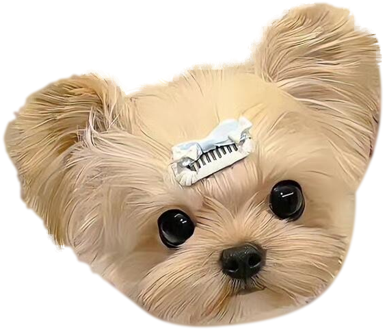 Beige Baby Maltese Phone Grip